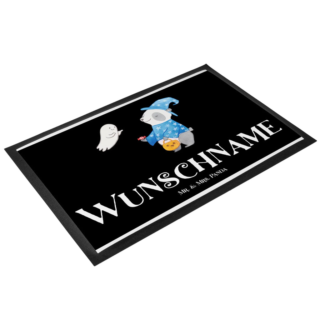 Personalized doormat Panda Wizard Bedrucken, Haustürmatte personalisiert, Wunschnamen, Türvorleger mit Namen, Fußmatte bedrucken, Fußmatte mit Namen, Namensfussmatte, Personalisieruung, Türvorleger personalisiert, Personalisierte Fußmatte, Personalisiert, Halloween, Deko, Martinssingen, Dekoration, Geschenke, Schenken, Gespenst, Zauberer, Süßes sonst gibt's saures, Panda, Halloween Deko, Trick or Treat