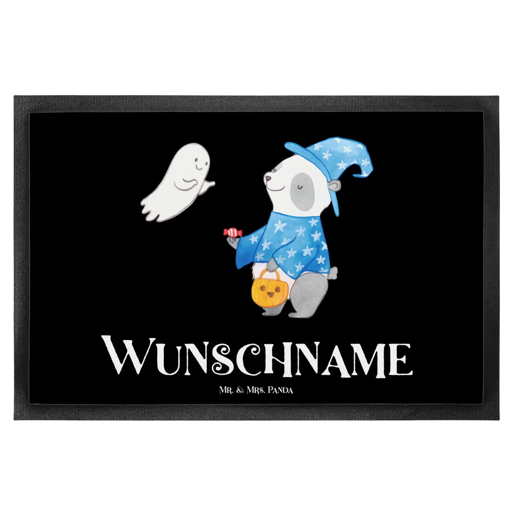 Personalized doormat Panda Wizard Bedrucken, Haustürmatte personalisiert, Wunschnamen, Türvorleger mit Namen, Fußmatte bedrucken, Fußmatte mit Namen, Namensfussmatte, Personalisieruung, Türvorleger personalisiert, Personalisierte Fußmatte, Personalisiert, Halloween, Deko, Martinssingen, Dekoration, Geschenke, Schenken, Gespenst, Zauberer, Süßes sonst gibt's saures, Panda, Halloween Deko, Trick or Treat