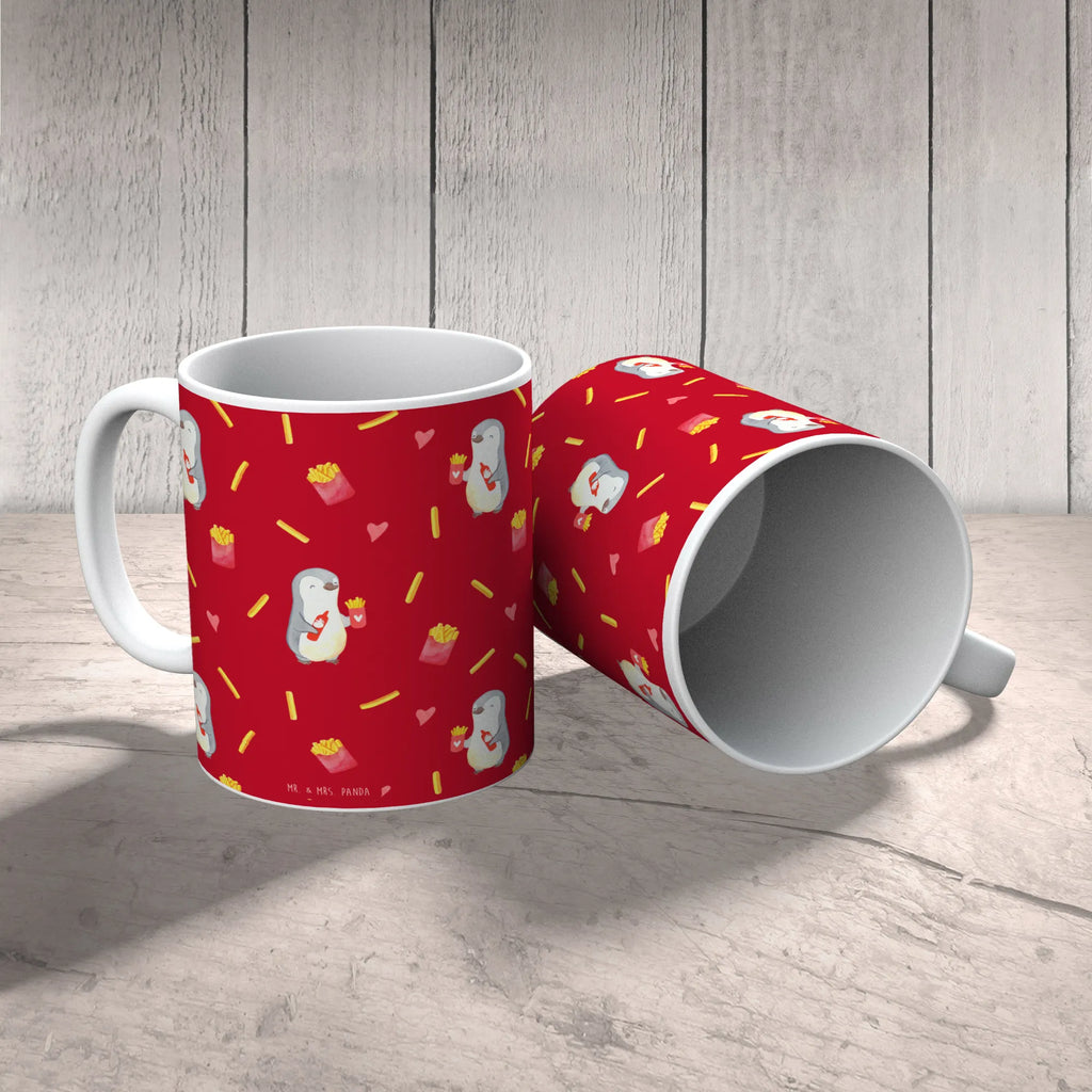 Kubek pingwin frytki Tasse mit Zitaten, Bürotasse, Porzellantasse, Geschenktasse, Kaffeetasse, Teetasse, Keramiktasse, Tasse mit Motiven, Tasse, Liebe, Partner, Freund, Freundin, Ehemann, Ehefrau, Heiraten, Verlobung, Heiratsantrag, Liebesgeschenk, Jahrestag, Hocheitstag, Hochzeitstag, Geschenk für Partner, für Männer, Geschenk für Freundin, Liebesbeweis, Geschenk für Frauen, Mitbringsel, für Ehemann, Valentinstag