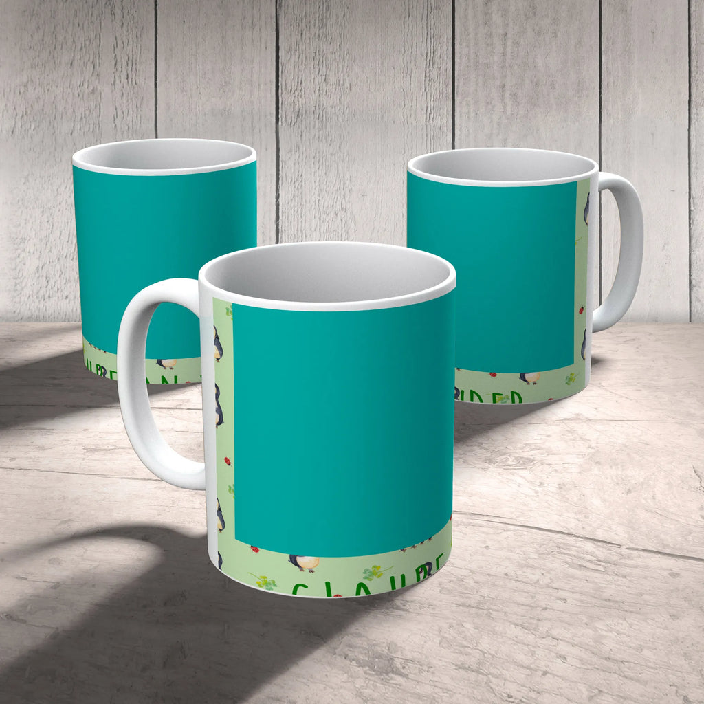 Mug Penguin ladybug Tasse, Bürotasse, Tasse mit Zitaten, Kaffeetasse, Tasse mit Motiven, Porzellantasse, Teetasse, Keramiktasse, Geschenktasse, Pinguin, Lebensfreude, Wunder, Pinguine, Freude, Marienkäfer, Liebe, Glück