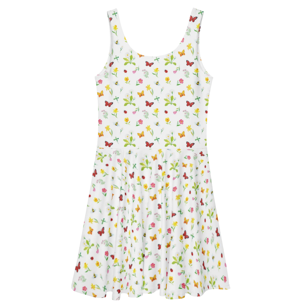 Sommerkleid Ostern Frühlingsgefühle Muster Sommerkleid, Skaterkleid, Kleid, Ostern, Osterdeko, Osterhase, Osternest, Ostergeschenke, Geschenke zu Ostern, Ostern Geschenk, Ostergeschenke Kinder, Ostern Kinder, Ostereier, Musik, Ostergrüße, Hase, Osterlieder, Frühling, Frühlingsgefühle, Osterküken, Küken