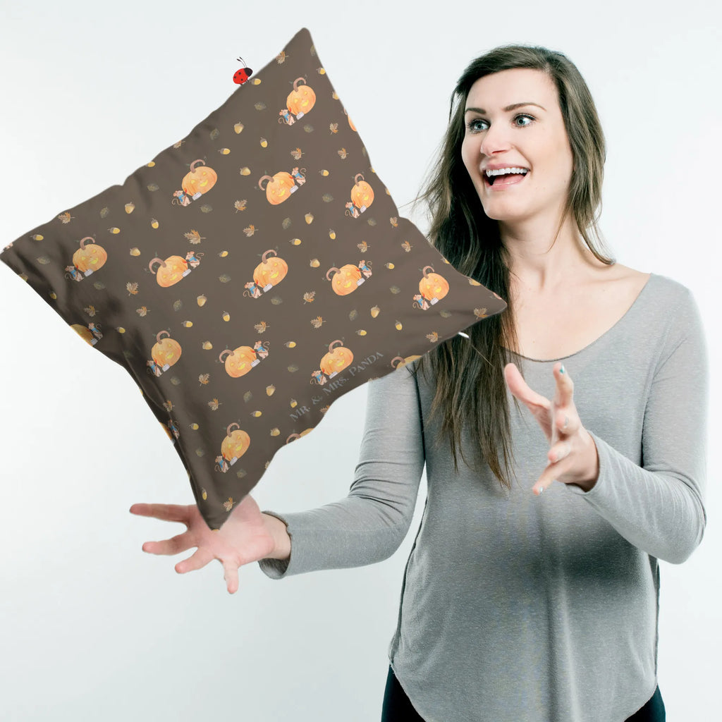 40x40 poduszka dynia mysz Halloween, dekoracje, Martinssingen, dekoracja, prezenty, dawanie