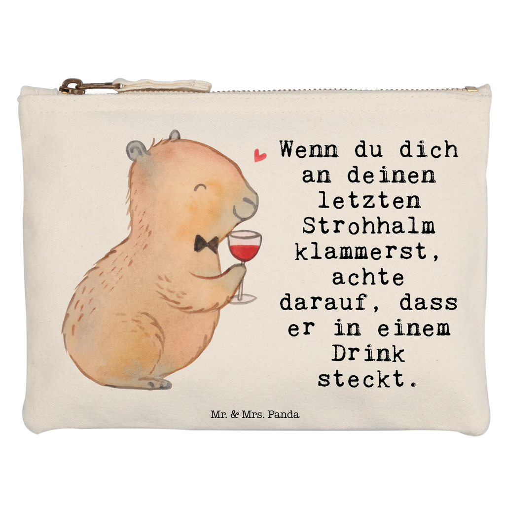 Make-up bag Capybara wine Kosmetikbeutel, kosmetiktäschchen, pinsel tasche, Schminktäschchen, beauty tasche, Schminkbeutel, Mäppchen, toiletry bag, Stiftemäppchen, Schlampermäppchen, aufbewahrungsbeutel, pencil case, Federmappe, Waschtasche, Kulturtasche, aufbewahrungstasche, Waschbeutel, Etui, Kulturbeutel, Schminktasche, utensilientasche, Kosmetiktasche, beauty case, Lustige Sprüche, Tiere, Tiermotive, Gute Laune, Capybara Zeichnung, Wein Spaßbild, Heiterer Capybara, Panda Handzeichnung, Weinliebhaber Geschenk, Liebe Zum Wein Spruch, Stilvolles Capybara, Capybara Kunstwerk, Weintrinkendes Nagetier, Geschenk für Weinkenner, Handgezeichnetes Capybara, Adrette Tiere, Capybara Weinflasche