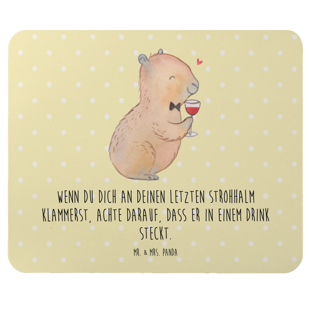 Mouse mat Capybara wine Office, PC, Gift, Work, mousepad, Motif, fun, Mouse, Student, Pad, saying, Study, Mouse Pad, Print, small animals, cute, funny, cute animal motives, hand drawn, small world, funny sayings, good mood, happy, gifts, gift ideas, special gifts, animal lover, card