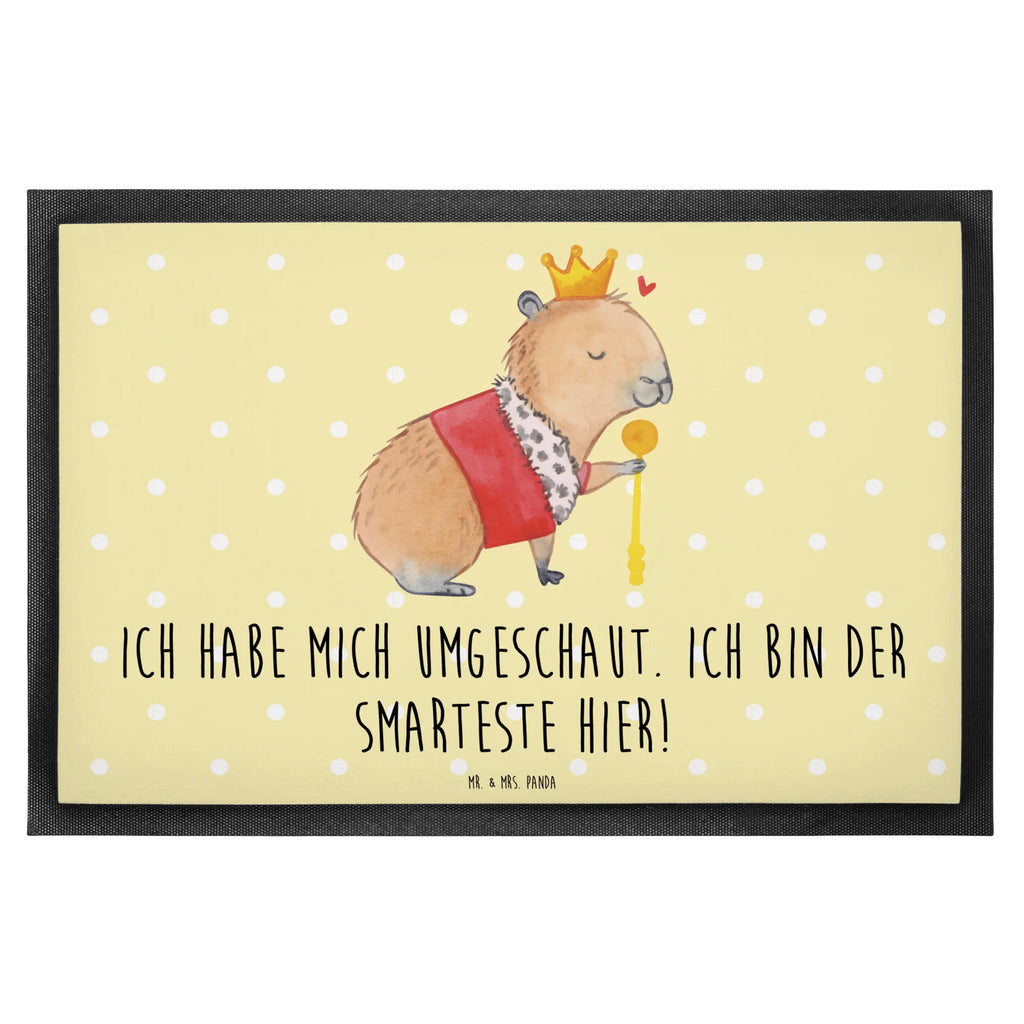 Doormat Capybara King fußmatte, Fußabtreter, außenmatte, Eingangsmatte, Sauberlaufmatte, Schmutzfänger, Schmutzmatte, Schmutzfangteppich, Eingangsteppich, Türmatte, hausmatte, Abtreter, matte haustür, Türvorleger, Abtretmatte, schmutzfangmatten, Fußmatten, Schmutzfangmatte, Fußabstreifer, abstreifer, Haustürmatte, sauberlaufmatten, Fussmatte, flurmatte, türmatten, Schuhabstreifer, Lustige Sprüche, Tiere, Tiermotive, Gute Laune, König, Capybara