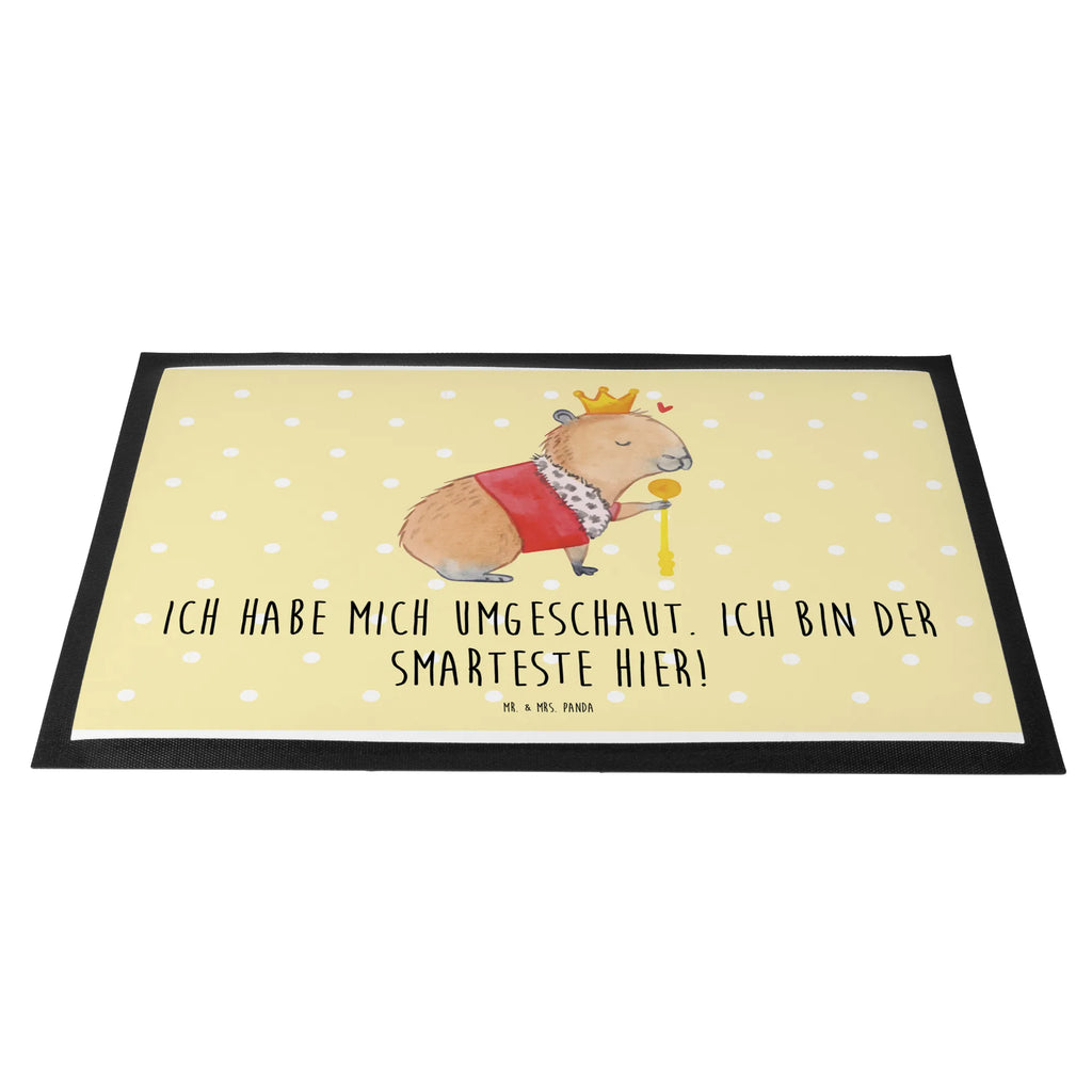 Doormat Capybara King fußmatte, Fußabtreter, außenmatte, Eingangsmatte, Sauberlaufmatte, Schmutzfänger, Schmutzmatte, Schmutzfangteppich, Eingangsteppich, Türmatte, hausmatte, Abtreter, matte haustür, Türvorleger, Abtretmatte, schmutzfangmatten, Fußmatten, Schmutzfangmatte, Fußabstreifer, abstreifer, Haustürmatte, sauberlaufmatten, Fussmatte, flurmatte, türmatten, Schuhabstreifer, Lustige Sprüche, Tiere, Tiermotive, Gute Laune, König, Capybara