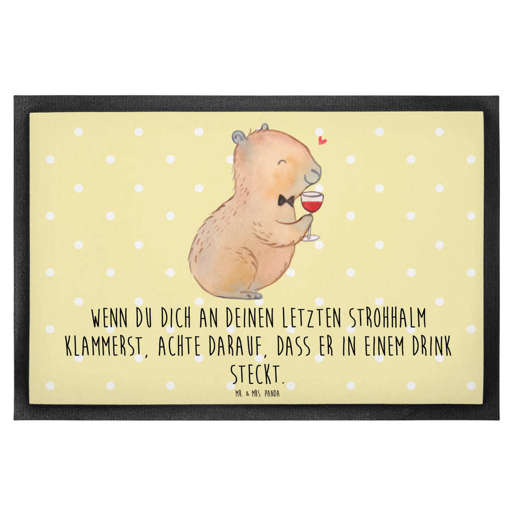 wycieraczka kapibara wino Motywy zwierzęce, dobra energia, zabawne powiedzonka, zwierzęta