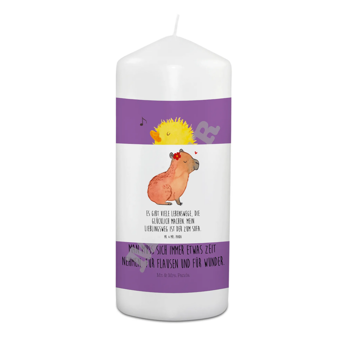 Memorial candle Capybara flower card, gift ideas, gifts, small animals, cute, cute animal motives, hand drawn, funny sayings, good mood, special gifts, animal lover