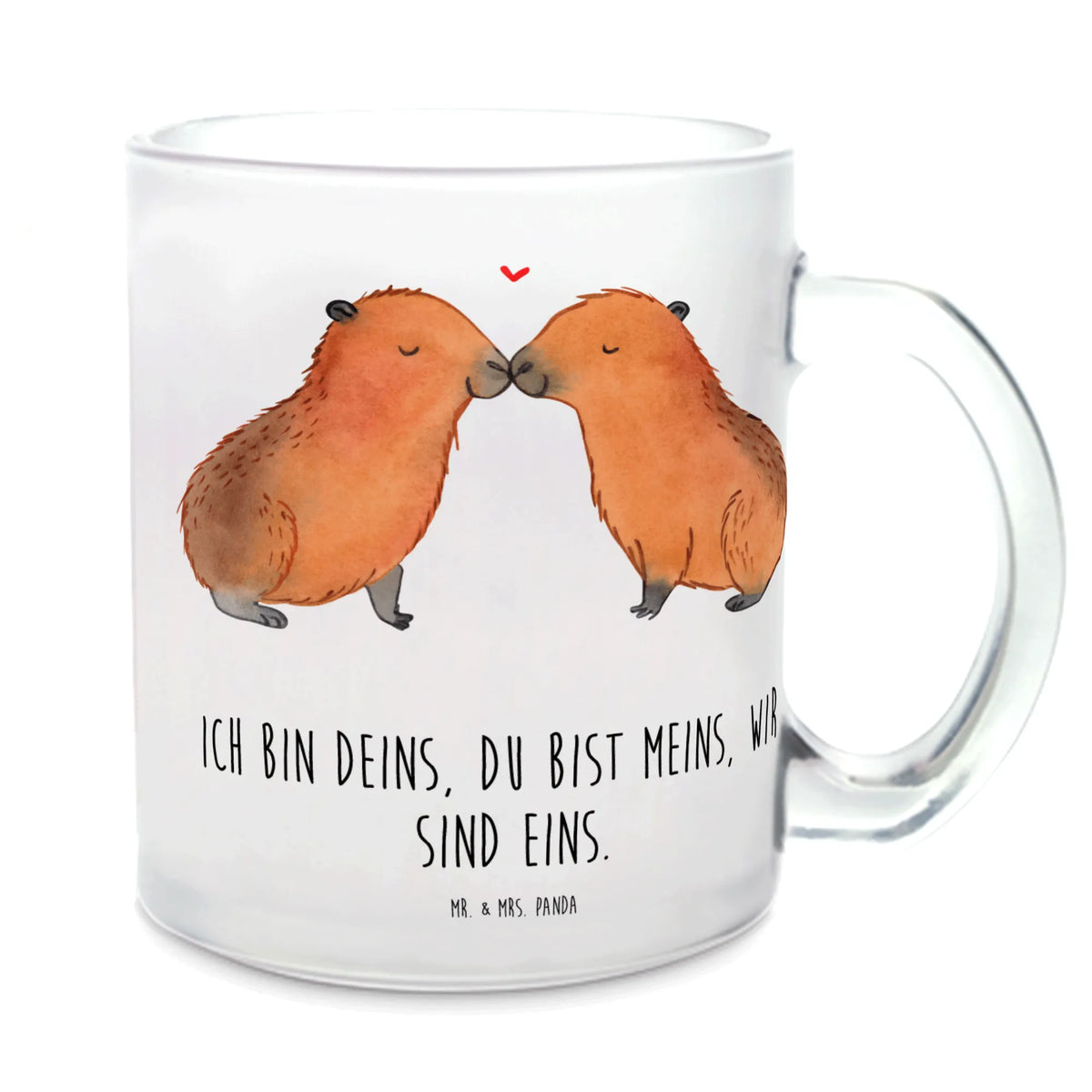 Teetasse Capybara Liebe Glas Teebecher, Teetasse, Teetasse Glas, getränkebecher, getränkeglas, Glasbecher, Henkeltasse, Tee Tasse, Pott, Henkelbecher, Haferl, Teeglas, glastasse, Häferl, Motivtasse, Trinkglas, Teetasse aus Glas, Kakaotasse, Lustige Sprüche, Tiere, Tiermotive, Gute Laune, Valentinstag, Romantisches Geschenk, Ich Bin Deins, Ehejubiläum, Liebesspruch, Du Bist Meins, Capybara, Partnertiere, Beziehung, Liebe, Verliebt, Tierliebe, Liebesbeweis, Jahrestag, Kuschel Capybaras, Paar, Verschmolzen, Geschenkidee, Herzlich, Handgezeichnet