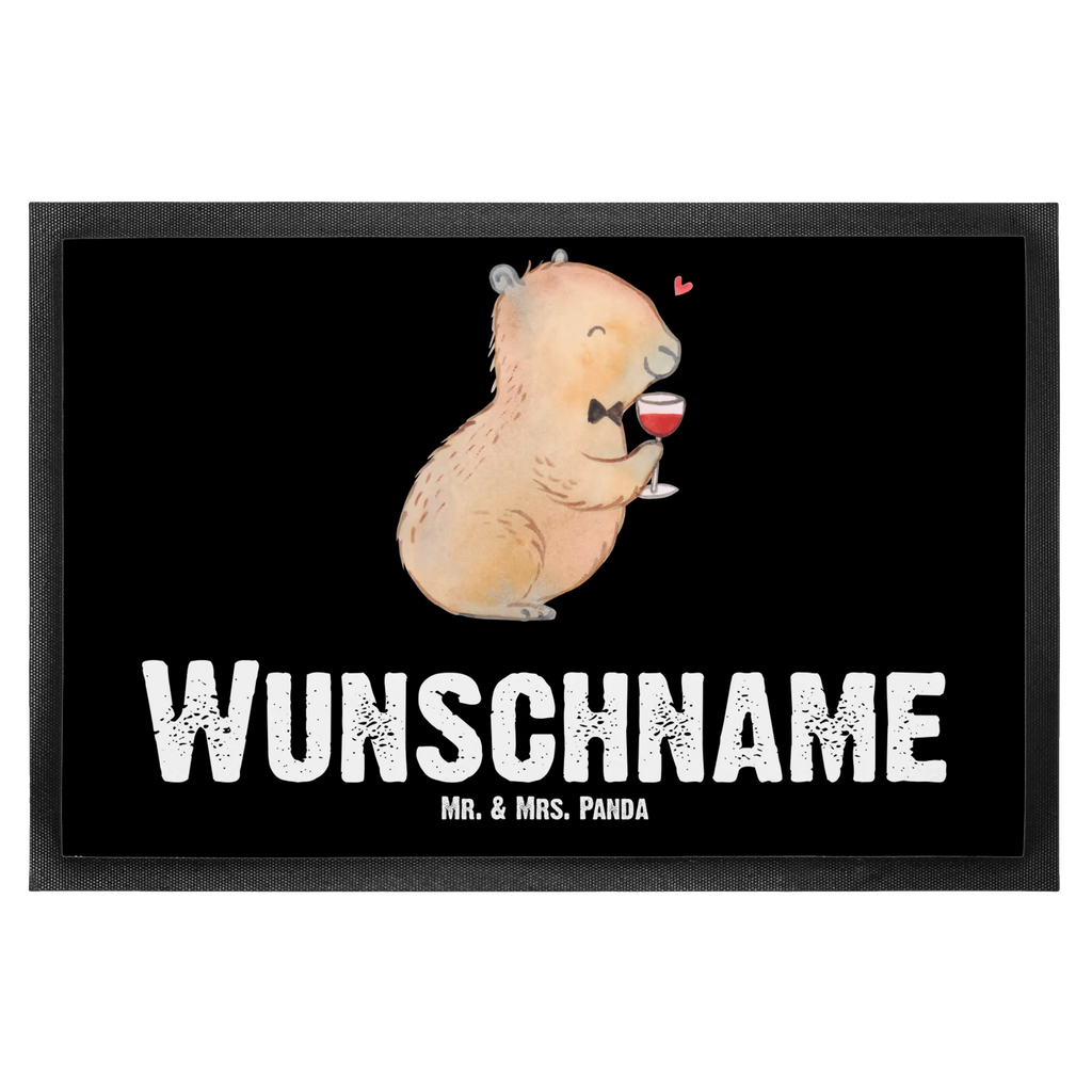 Personalized doormat Capybara wine Namensfussmatte, Fußmatte mit Namen, Türvorleger mit Namen, Türvorleger personalisiert, Haustürmatte personalisiert, Bedrucken, Fußmatte bedrucken, Personalisierte Fußmatte, Wunschnamen, Personalisieruung, Personalisiert, Tiermotive, Gute Laune, lustige Sprüche, Tiere, Capybara Zeichnung, Heiterer Capybara, Weinliebhaber Geschenk, Capybara Kunstwerk, Handgezeichnetes Capybara, Geschenk für Weinkenner, Panda Handzeichnung, Stilvolles Capybara, Capybara Weinflasche, Liebe zum Wein Spruch, Wein Spaßbild, Adrette Tiere, Weintrinkendes Nagetier