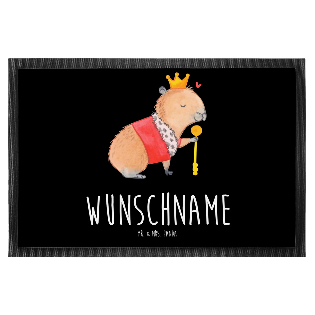 Personalisierte Fußmatte Capybara König Personalisierte Fußmatte, Wunschnamen, Fußmatte Bedrucken, Personalisierung, Bedrucken, Fußmatte mit Namen, Haustürmatte Personalisiert, Türvorleger mit Namen, Türvorleger Personalisiert, Namensfussmatte, Personalisiert, Gute Laune, Tiermotive, Tiere, Lustige Sprüche, König, Capybara