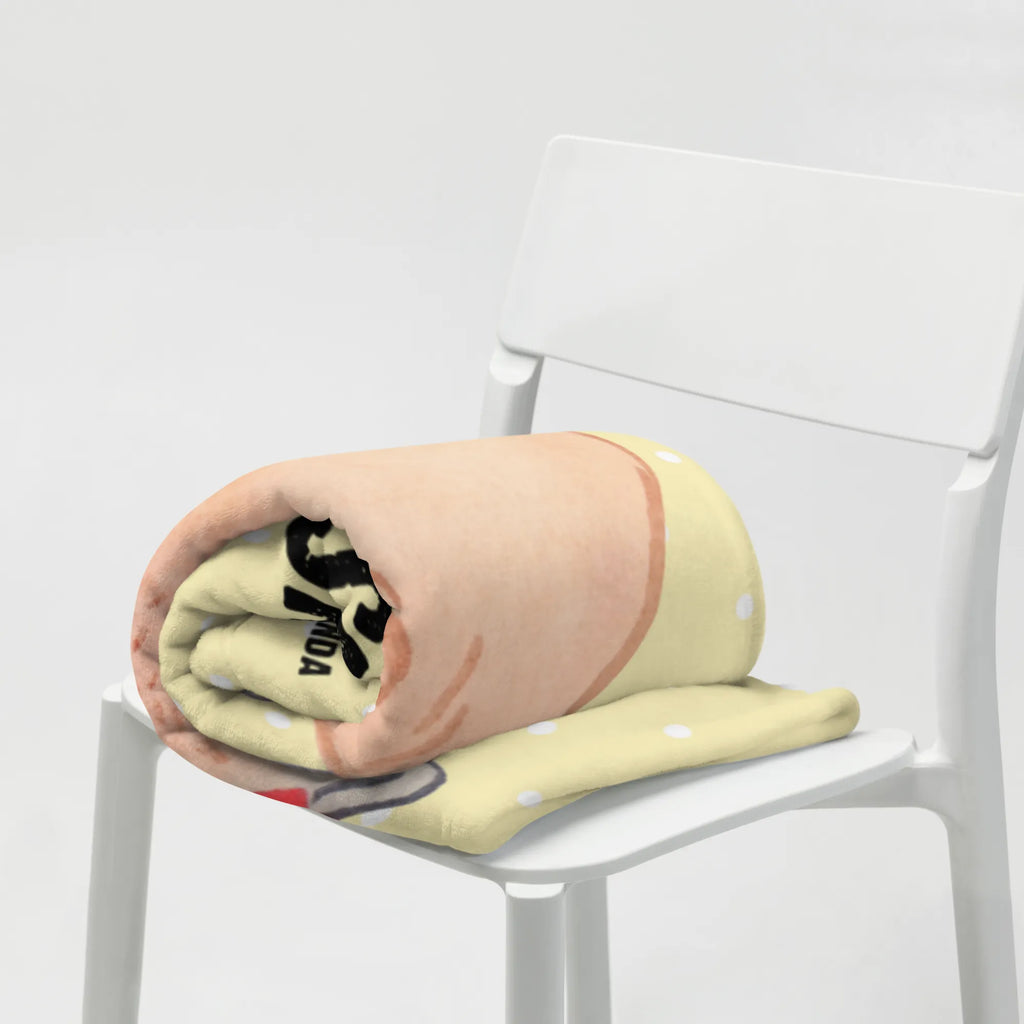 Baby blanket with name Capybara flower small animals, cute, funny, cute animal motives, hand drawn, small world, funny sayings, good mood, happy, gifts, gift ideas, special gifts, animal lover, card