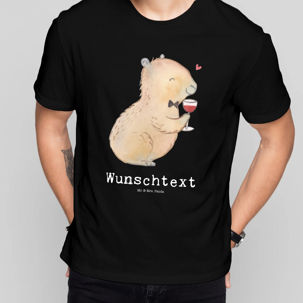 Rozmiar XXL Spersonalizowana koszulka kapibara wino T-Shirt mit Namen, T-Shirt Personalisiert, T-Shirt mit Aufruck, Männer, Frauen, Gute Laune, lustige Sprüche, Tiere, Tiermotive, Weintrinkendes Nagetier, Capybara Kunstwerk, Liebe zum Wein Spruch, Weinliebhaber Geschenk, Panda Handzeichnung, Heiterer Capybara, Adrette Tiere, Capybara Zeichnung, Handgezeichnetes Capybara, Capybara Weinflasche, Geschenk für Weinkenner, Stilvolles Capybara, Wein Spaßbild
