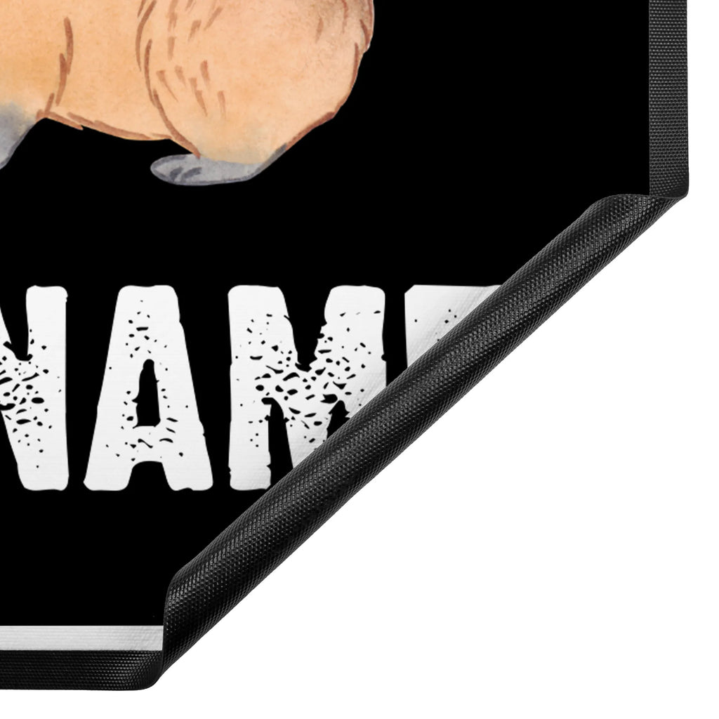 Personalized doormat Capybara love small animals, cute, funny, cute animal motives, hand drawn, small world, funny sayings, good mood, happy, gifts, gift ideas, special gifts, animal lover, card