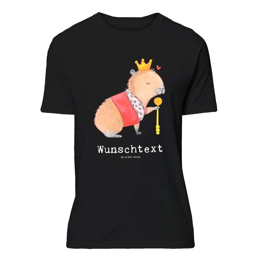 Rozmiar XL Spersonalizowana koszulka Kapibara król Motywy zwierzęce, dobra energia, zabawne powiedzonka, zwierzęta