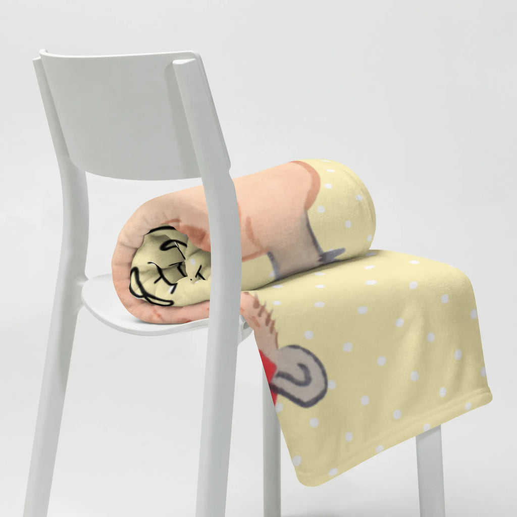 Kuscheldecke Capybara Blume Tagesdecke, Wohndecke, Wolldecke, Decke, Sofadecke, Tiermotive, Gute Laune, lustige Sprüche, Tiere, Capybara