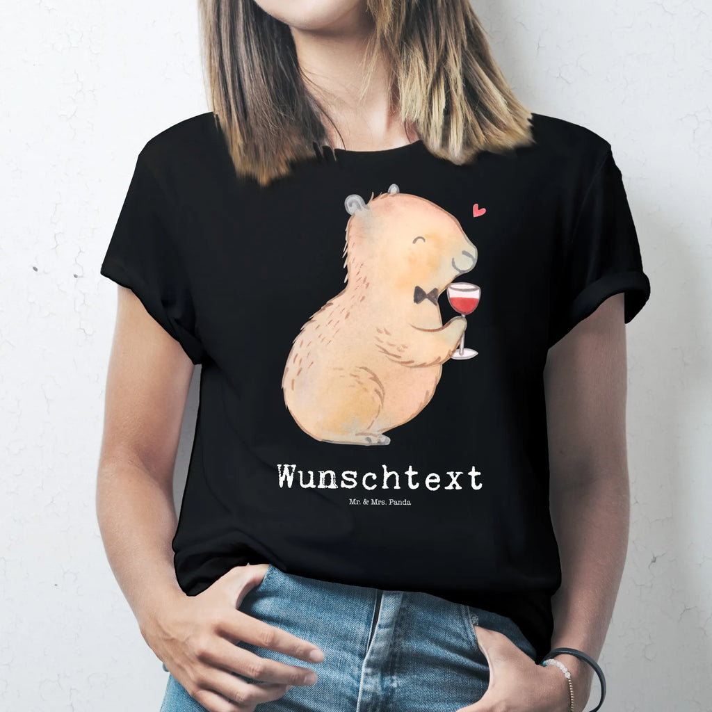 Rozmiar XXL Spersonalizowana koszulka kapibara wino T-Shirt mit Namen, T-Shirt Personalisiert, T-Shirt mit Aufruck, Männer, Frauen, Gute Laune, lustige Sprüche, Tiere, Tiermotive, Weintrinkendes Nagetier, Capybara Kunstwerk, Liebe zum Wein Spruch, Weinliebhaber Geschenk, Panda Handzeichnung, Heiterer Capybara, Adrette Tiere, Capybara Zeichnung, Handgezeichnetes Capybara, Capybara Weinflasche, Geschenk für Weinkenner, Stilvolles Capybara, Wein Spaßbild