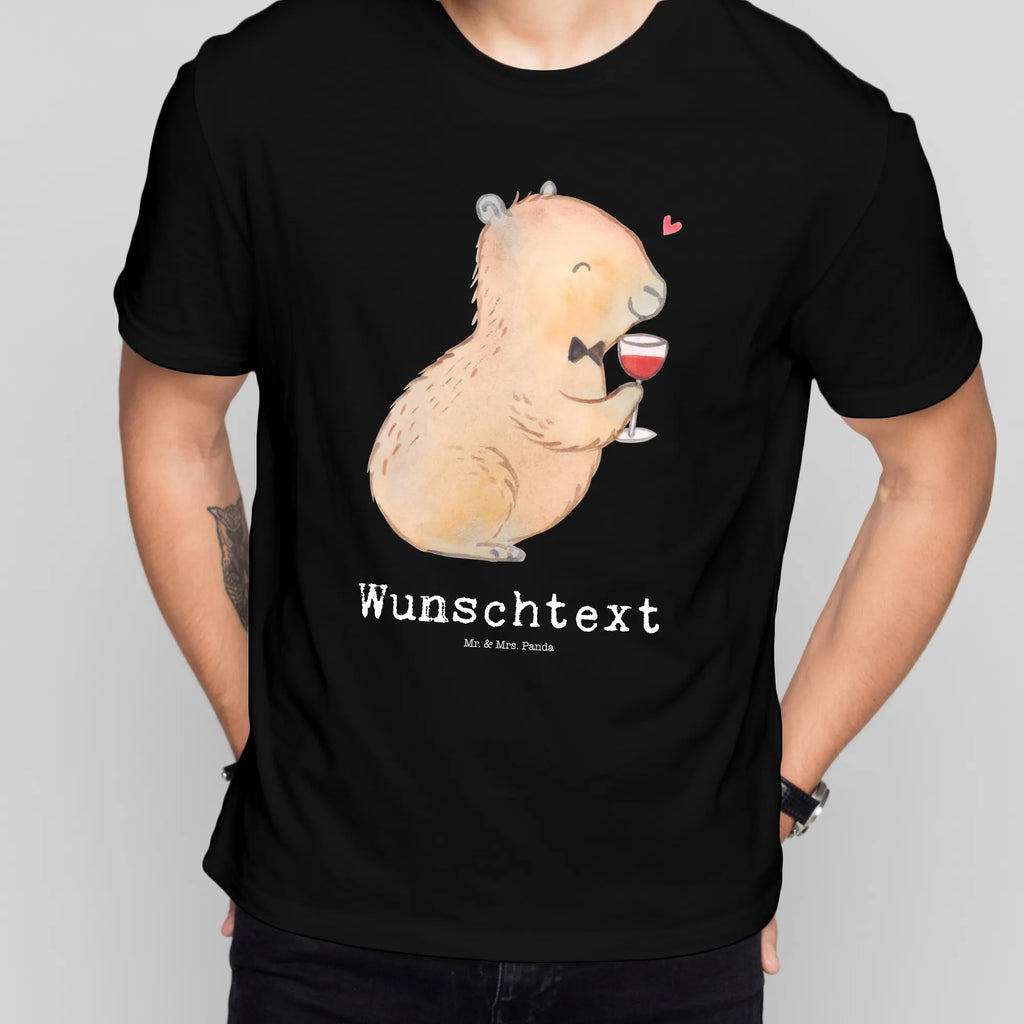 Rozmiar XXL Spersonalizowana koszulka kapibara wino T-Shirt mit Namen, T-Shirt Personalisiert, T-Shirt mit Aufruck, Männer, Frauen, Gute Laune, lustige Sprüche, Tiere, Tiermotive, Weintrinkendes Nagetier, Capybara Kunstwerk, Liebe zum Wein Spruch, Weinliebhaber Geschenk, Panda Handzeichnung, Heiterer Capybara, Adrette Tiere, Capybara Zeichnung, Handgezeichnetes Capybara, Capybara Weinflasche, Geschenk für Weinkenner, Stilvolles Capybara, Wein Spaßbild