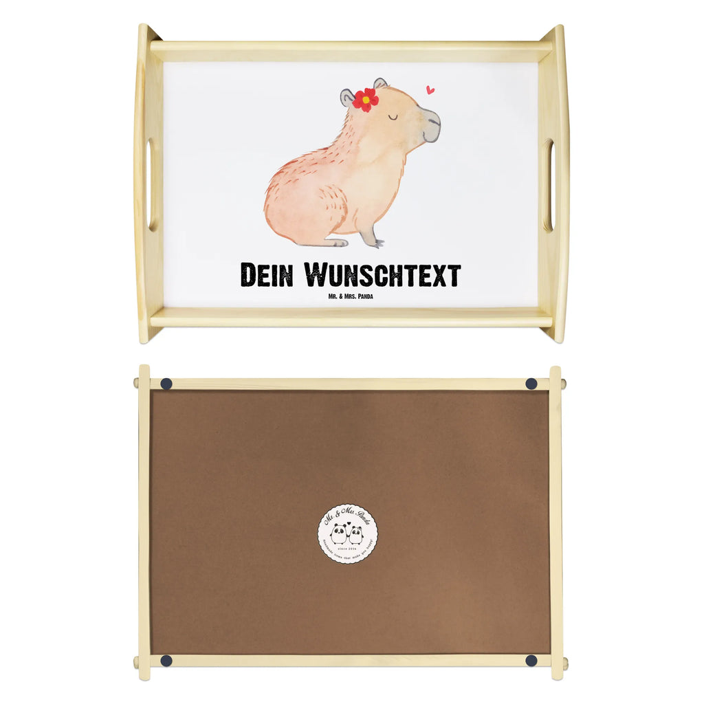 Personalisiertes Serviertablett Capybara Blume Betttablet, Personalisiertes Frühstückstablett, Personalisiertes Küchentablett, Service Tablett, Tablett mit Henkel, Personalisiertes Dekotablett, Personalisiertes Holztablett, Personalisiertes Tablett, Tablett mit Namen, Personalisiertes Serviertablett, Serviertablett mit Namen, Lustige Sprüche, Tiere, Tiermotive, Gute Laune, Capybara