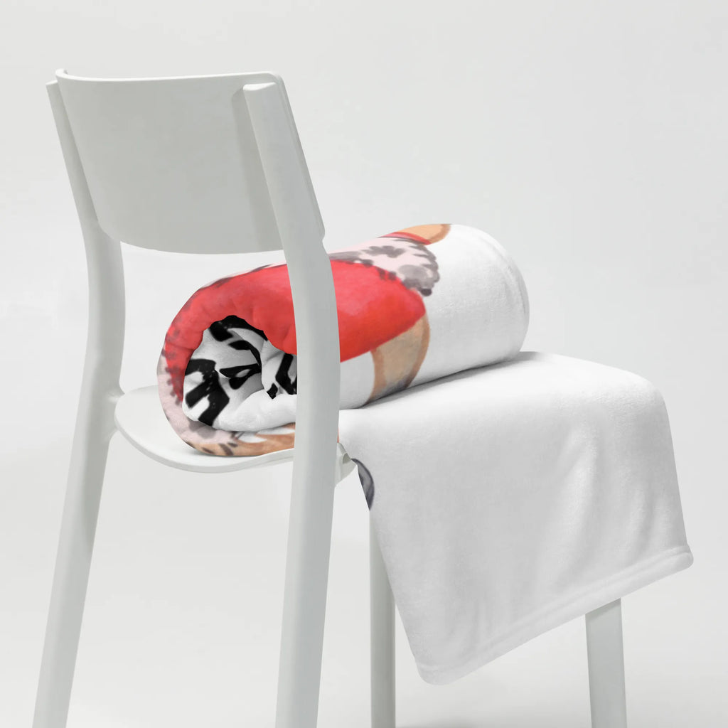 Baby blanket Capybara King small animals, cute, funny, cute animal motives, hand drawn, small world, funny sayings, good mood, happy, gifts, gift ideas, special gifts, animal lover, card