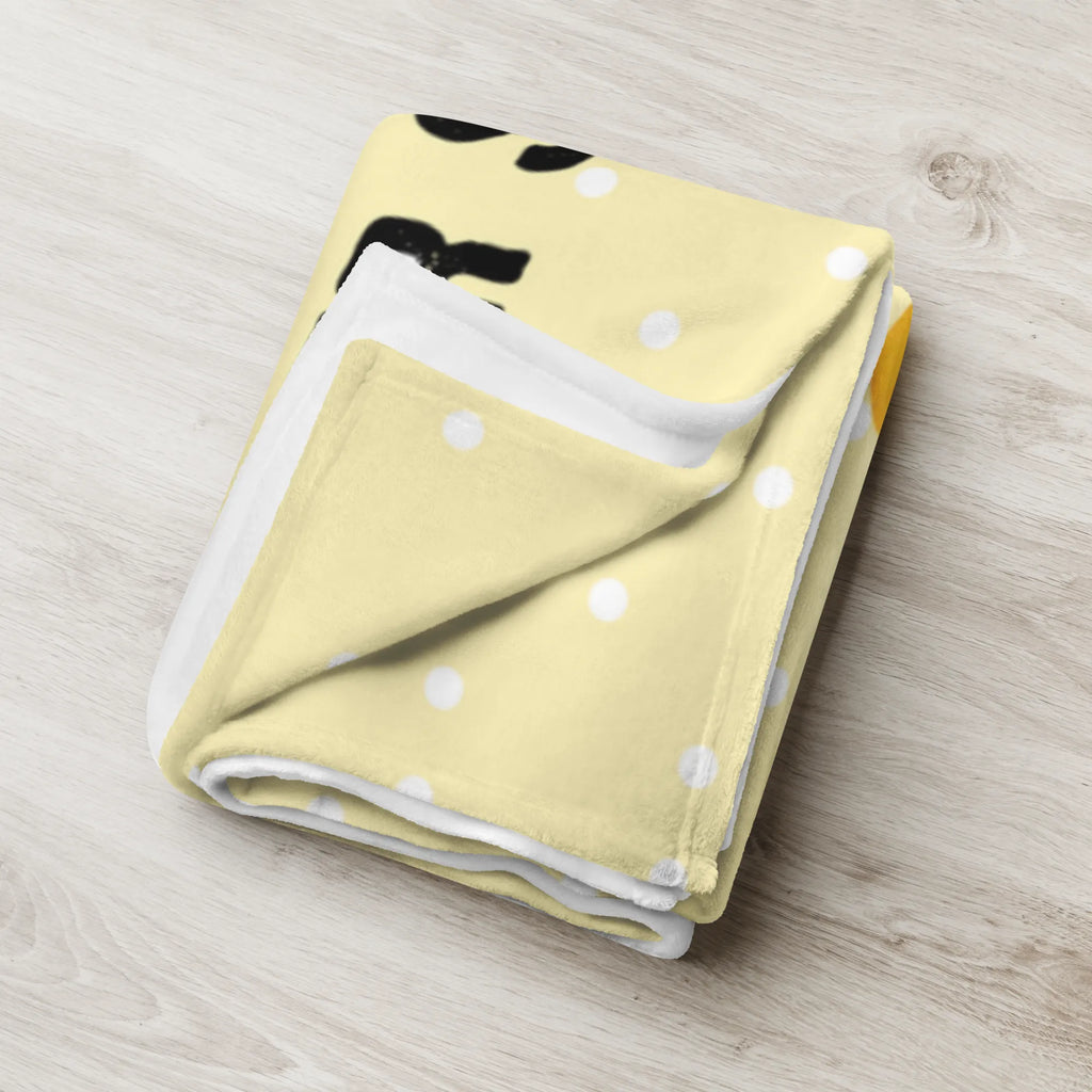 Baby blanket Capybara King small animals, cute, funny, cute animal motives, hand drawn, small world, funny sayings, good mood, happy, gifts, gift ideas, special gifts, animal lover, card