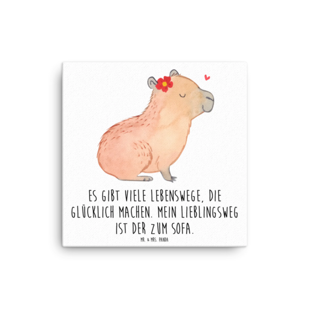 Obraz na płótnie Kapibara kwiat Motywy zwierzęce, dobra energia, zabawne powiedzonka, zwierzęta