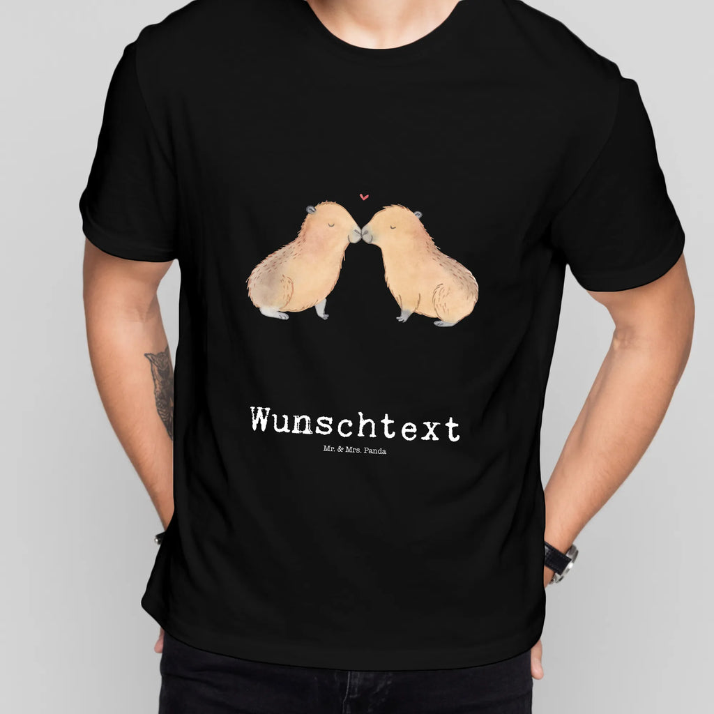 Rozmiar S Spersonalizowana koszulka kapibara miłość T-Shirt Personalisiert, T-Shirt mit Aufruck, T-Shirt mit Namen, Gute Laune, Lustige Sprüche, Tiere, Tiermotive, Du Bist Meins, Ehejubiläum, Ich Bin Deins, Kuschel Capybaras, Romantisches Geschenk, Tierliebe, Liebesbeweis, Valentinstag, Beziehung, Verliebt, Paar, Handgezeichnet, Jahrestag, Geschenkidee, Liebesspruch, Verschmolzen, Herzlich, Partnertiere, Liebe, Capybara
