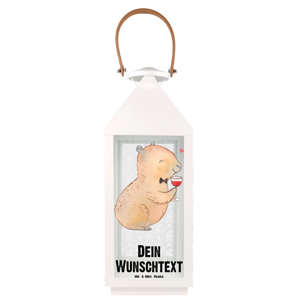 Personalized Decor Lantern Capybara wine small animals, cute, funny, cute animal motives, hand drawn, small world, funny sayings, good mood, happy, gifts, gift ideas, special gifts, animal lover, card