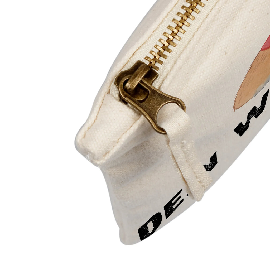 Personalised make-up bag Capybara King small animals, cute, funny, cute animal motives, hand drawn, small world, funny sayings, good mood, happy, gifts, gift ideas, special gifts, animal lover, card