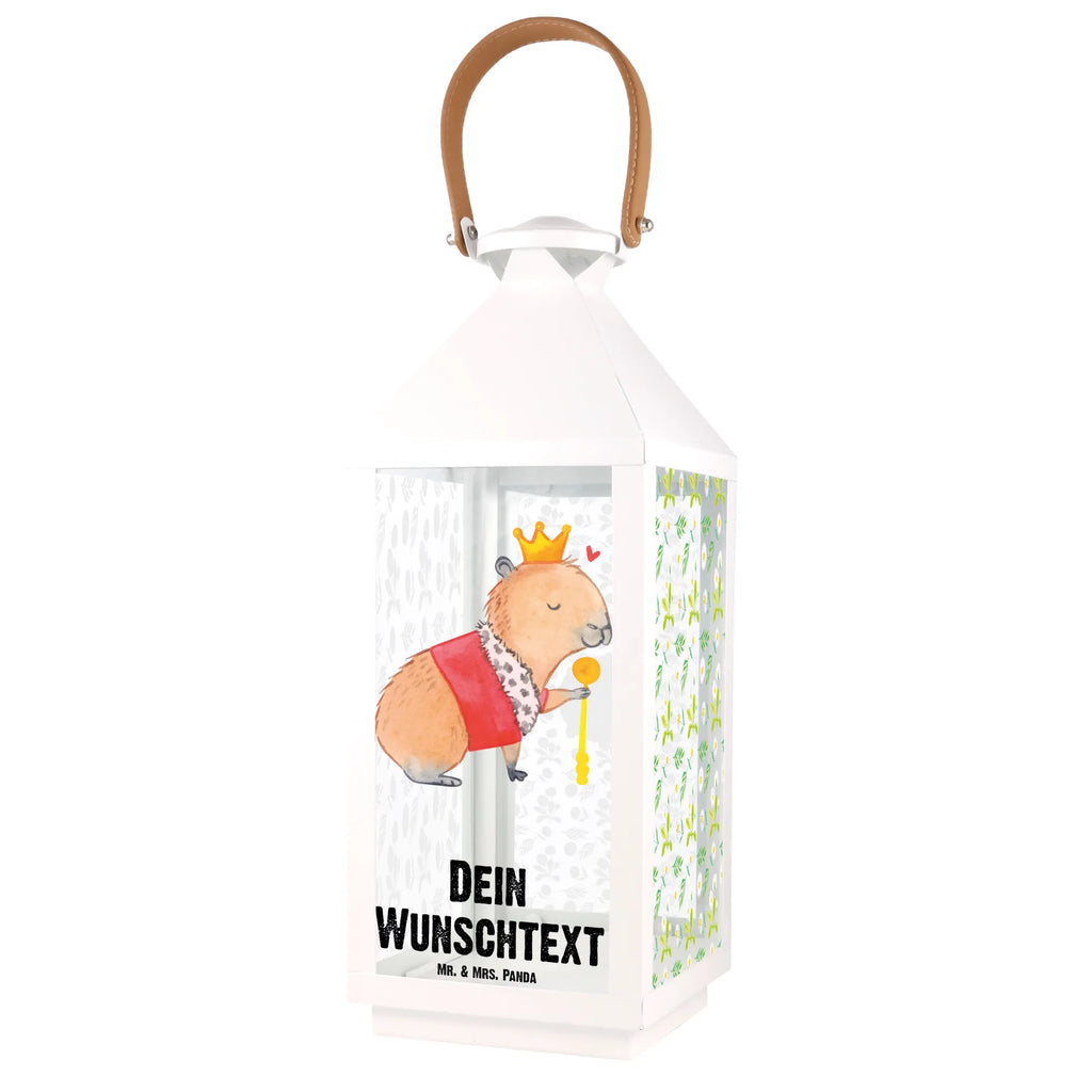 Personalized Decor Lantern Capybara King small animals, cute, funny, cute animal motives, hand drawn, small world, funny sayings, good mood, happy, gifts, gift ideas, special gifts, animal lover, card