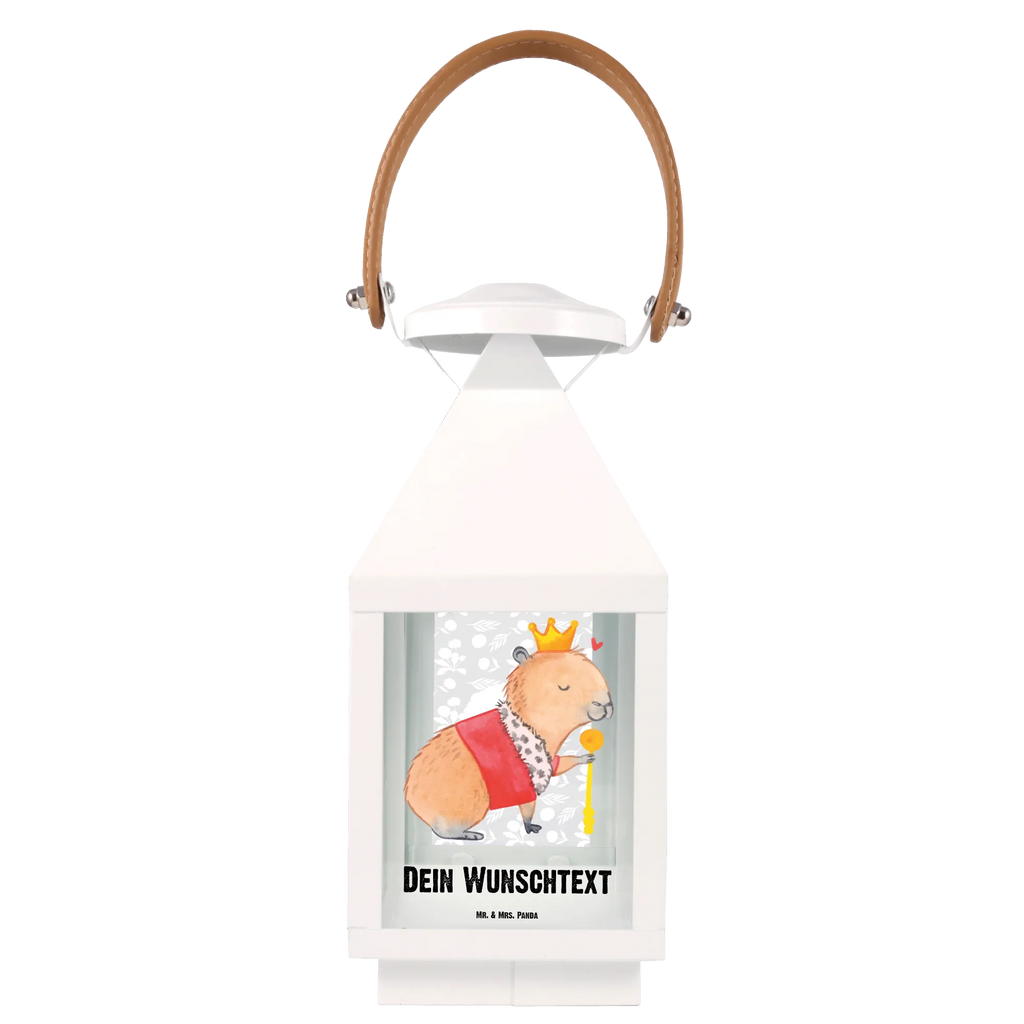 Personalized Decor Lantern Capybara King small animals, cute, funny, cute animal motives, hand drawn, small world, funny sayings, good mood, happy, gifts, gift ideas, special gifts, animal lover, card