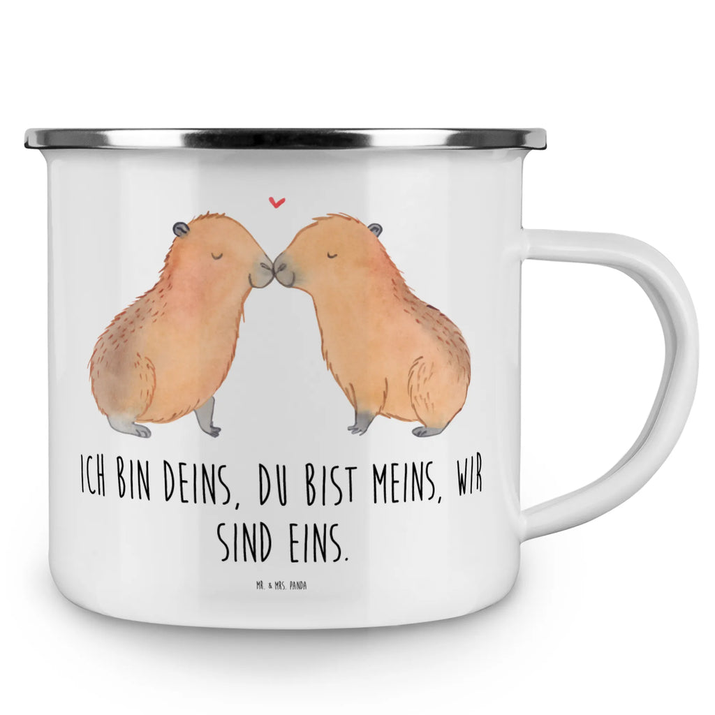 Enamel camping mug Capybara love Emailletasse, Campingtasse, Tasse Emaille, Metalltasse, Teetasse, Campingbecher, Trinkbecher, becher emaille, Kaffeebecher, wandertasse, Becher, Tasse, metallbecher, Blechtasse, blechbecher, Pott, Kaffeetasse, reisetasse, Emaille Tasse, Reisebecher, Emaille Becher, Teebecher, wanderbecher, emaillebecher, Lustige Sprüche, Tiere, Tiermotive, Gute Laune, Liebesspruch, Handgezeichnet, Beziehung, Liebesbeweis, Geschenkidee, Valentinstag, Jahrestag, Du Bist Meins, Herzlich, Ich Bin Deins, Capybara, Paar, Liebe, Tierliebe, Verschmolzen, Verliebt, Partnertiere, Ehejubiläum, Romantisches Geschenk, Kuschel Capybaras