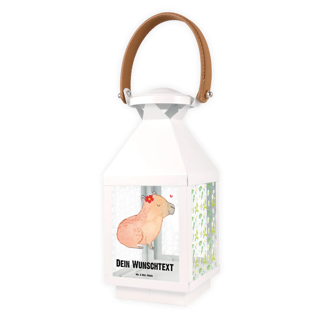 Personalized Decor Lantern Capybara flower small animals, cute, funny, cute animal motives, hand drawn, small world, funny sayings, good mood, happy, gifts, gift ideas, special gifts, animal lover, card