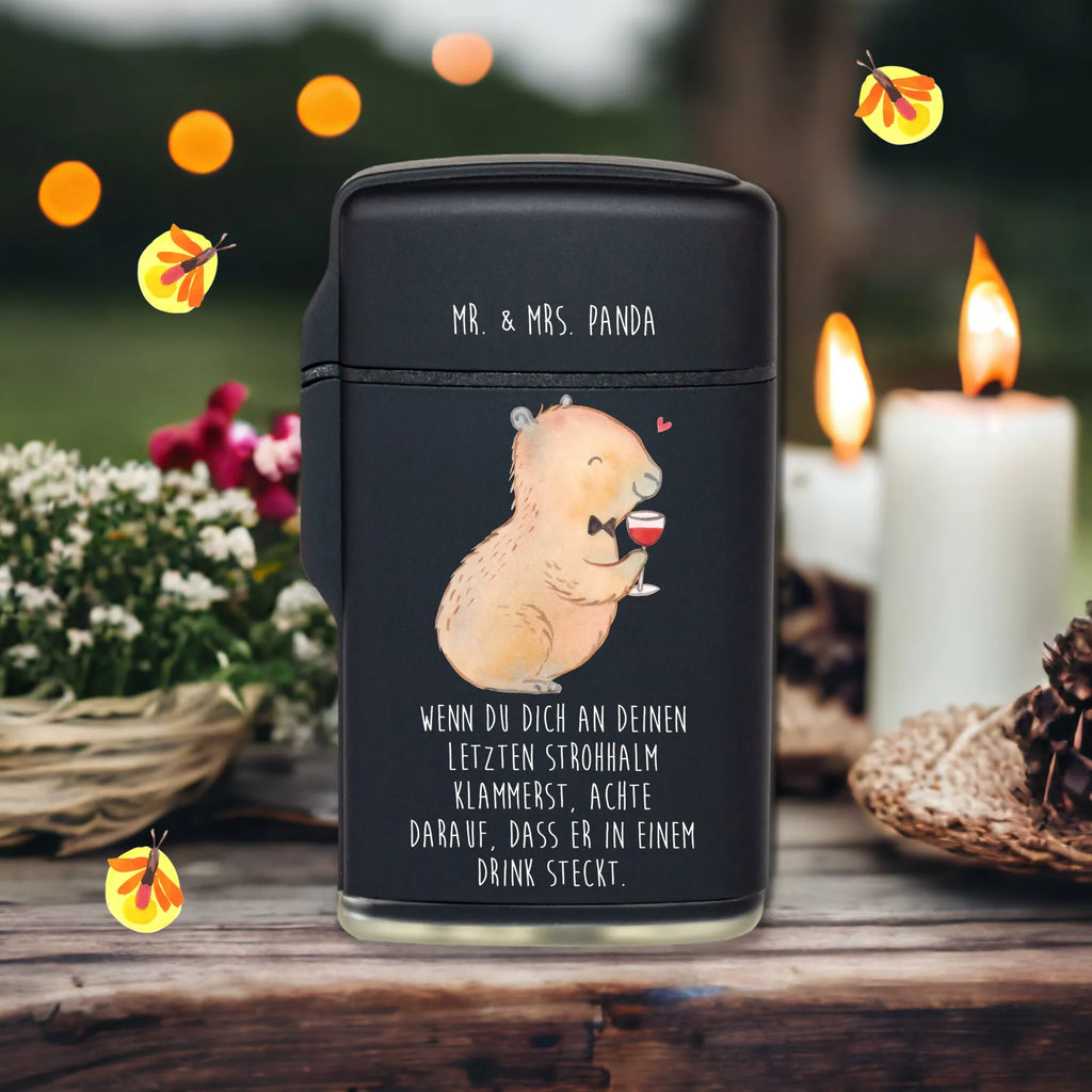 Zapalniczka kapibara wino Motywy zwierzęce, dobra energia, zabawne powiedzonka, zwierzęta