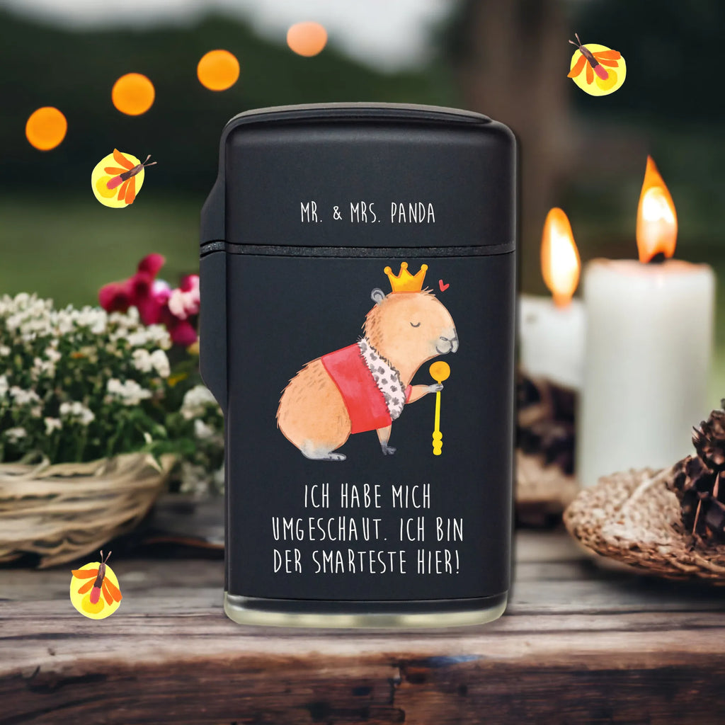 Zapalniczka Kapibara król Motywy zwierzęce, dobra energia, zabawne powiedzonka, zwierzęta