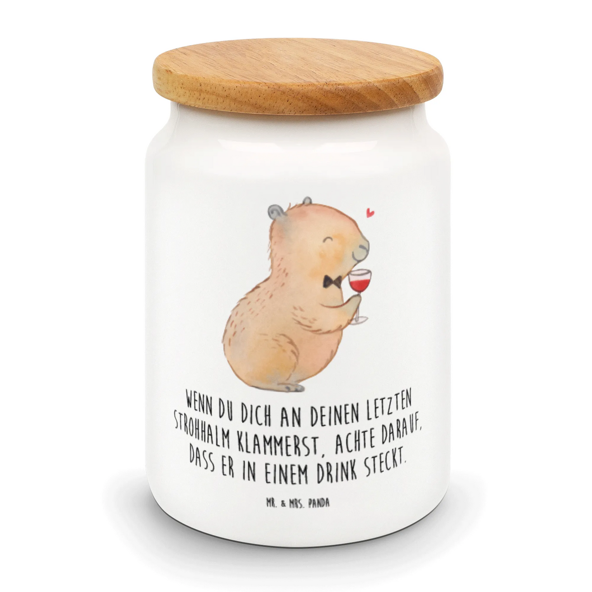 Storage jar Capybara wine kitchen canister, storage jar, pantry storage, treat jar, ceramic jar, food storage container, airtight container, canister, snack jar, bulk food storage, cookie jar, preservative jar, kitchen storage solutions, small animals, cute, funny, cute animal motives, hand drawn, small world, funny sayings, good mood, happy, gifts, gift ideas, special gifts, animal lover, card
