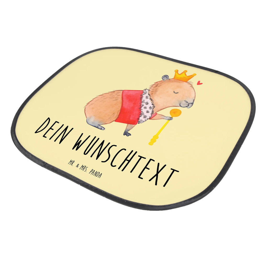 Customizable sun protection Capybara King small animals, cute, funny, cute animal motives, hand drawn, small world, funny sayings, good mood, happy, gifts, gift ideas, special gifts, animal lover, card
