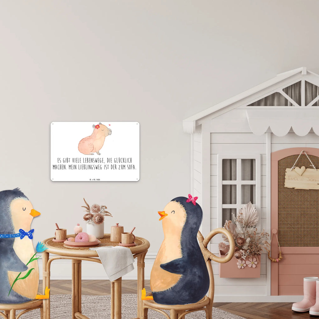 Metalowy szyld Kapibara kwiat Türschild Metall, Blechschild Büro, Blechschild Für Frauen, Blechschild Für Männer, Blechschild Groß, Dekoschild Metall, Blechschild Zum Aufhängen, Wandschild Metall, Blechschild Küche, Blechschild, Tiere, Gute Laune, Tiermotive, Lustige Sprüche, Capybara