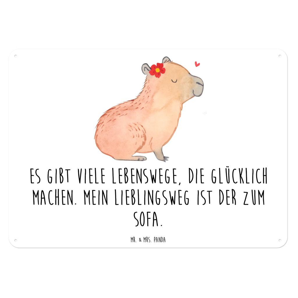 Metalowy szyld Kapibara kwiat Türschild Metall, Blechschild Büro, Blechschild Für Frauen, Blechschild Für Männer, Blechschild Groß, Dekoschild Metall, Blechschild Zum Aufhängen, Wandschild Metall, Blechschild Küche, Blechschild, Tiere, Gute Laune, Tiermotive, Lustige Sprüche, Capybara