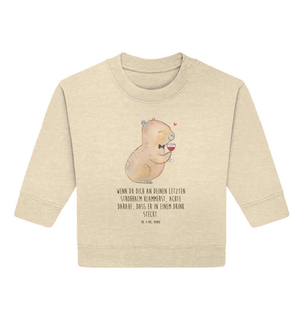 Organiczny sweter dla niemowląt kapibara wino Baby Bullover, Baby Sweatshirt, Tiermotive, Lustige Sprüche, Tiere, Gute Laune, Capybara Kunstwerk, Heiterer Capybara, Liebe Zum Wein Spruch, Capybara Zeichnung, Weintrinkendes Nagetier, Capybara Weinflasche, Adrette Tiere, Weinliebhaber Geschenk, Wein Spaßbild, Handgezeichnetes Capybara, Stilvolles Capybara, Geschenk für Weinkenner, Panda Handzeichnung