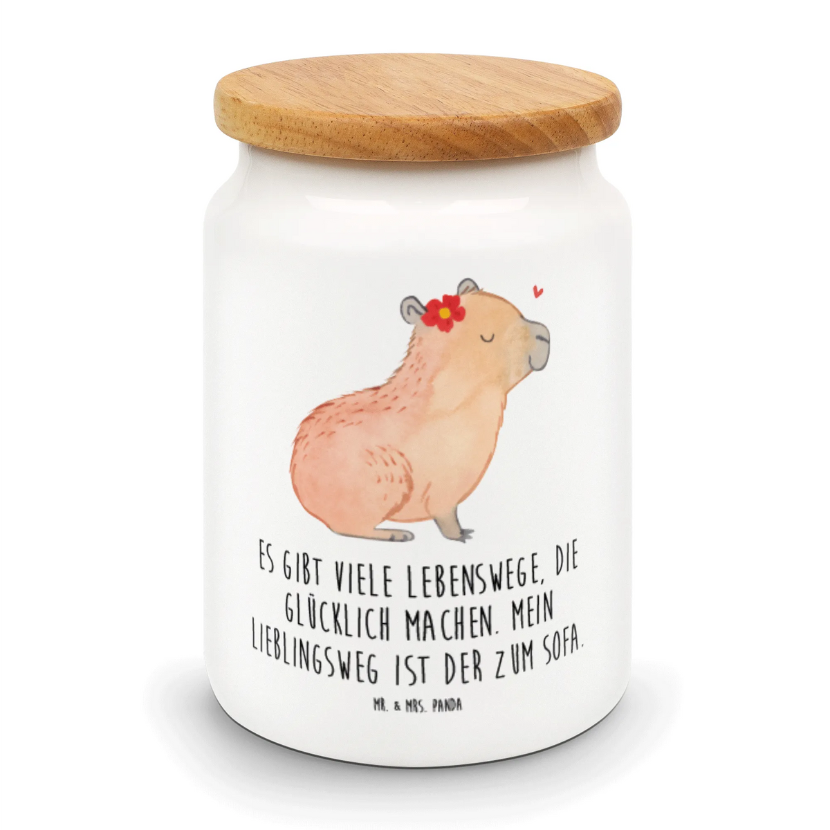 Vorratsdose Capybara Blume tee behälter, vorratsbox, Frischhaltedose, Aufbewahrungsdose, behälter, Lebensmittelbehälter, keramikdose, Vorratsbehälter, vorratsgefäß, Keksdose, leckerlidose, Biskuitdose, gebäckdose, Snackdose, Kaffeedose, Vorratsdose, salzdose, Dose, Teedose, bonbondose, aufbewahrungsbehälter, müslidose, zuckerdose, Aromadose, Lustige Sprüche, Tiere, Tiermotive, Gute Laune, Capybara