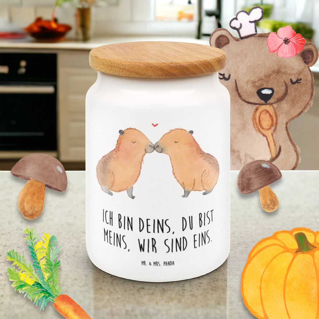 Pojemnik na żywność kapibara miłość Motywy zwierzęce, dobra energia, zabawne powiedzonka, zwierzęta