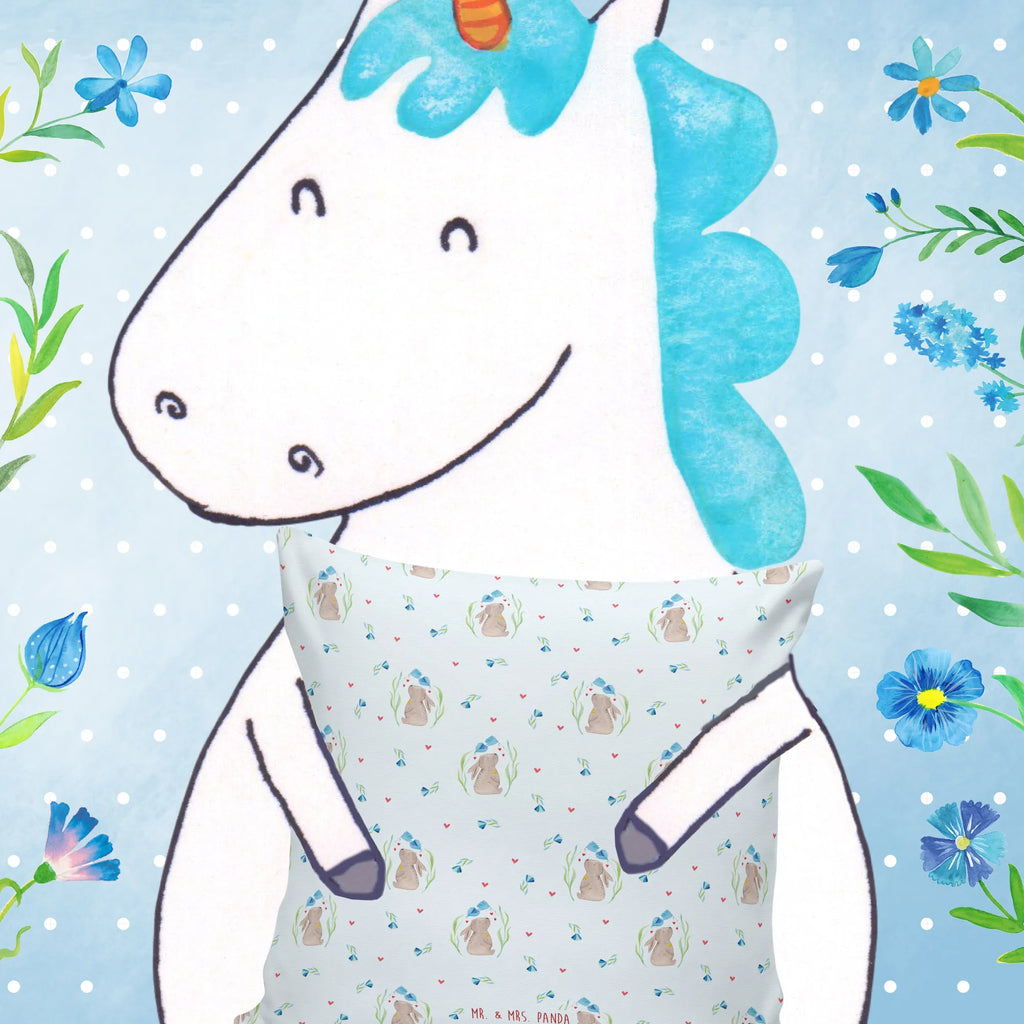 Cushion Hare flower couch, 40 x 40, fluffy, bedroom, bed, pillows, settee, sofa, pad, 40x40, pillow case, cushion, Pillow, soft, Easter, Easter bunny, first child, birth, baptism, child's birthday, dreams, hope, birthday, christening gift, rabbit, pregnancy, Bunny, child