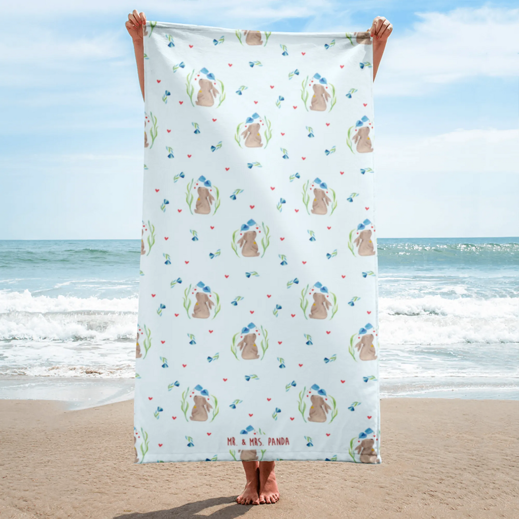 XL bath towel Hare flower XL bath towel, oversized towel, luxury bath sheet, extra large swim towel, large beach towel, spa towel, Easter, Easter bunny, rabbit, Bunny, pregnancy, child, christening gift, child's birthday, birth, first child, dreams, hope, baptism, birthday
