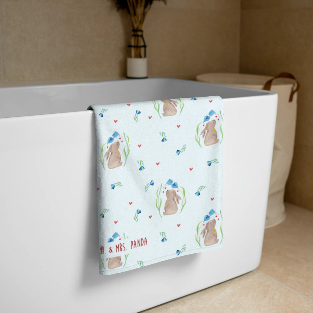 XL bath towel Hare flower XL bath towel, oversized towel, luxury bath sheet, extra large swim towel, large beach towel, spa towel, Easter, Easter bunny, rabbit, Bunny, pregnancy, child, christening gift, child's birthday, birth, first child, dreams, hope, baptism, birthday