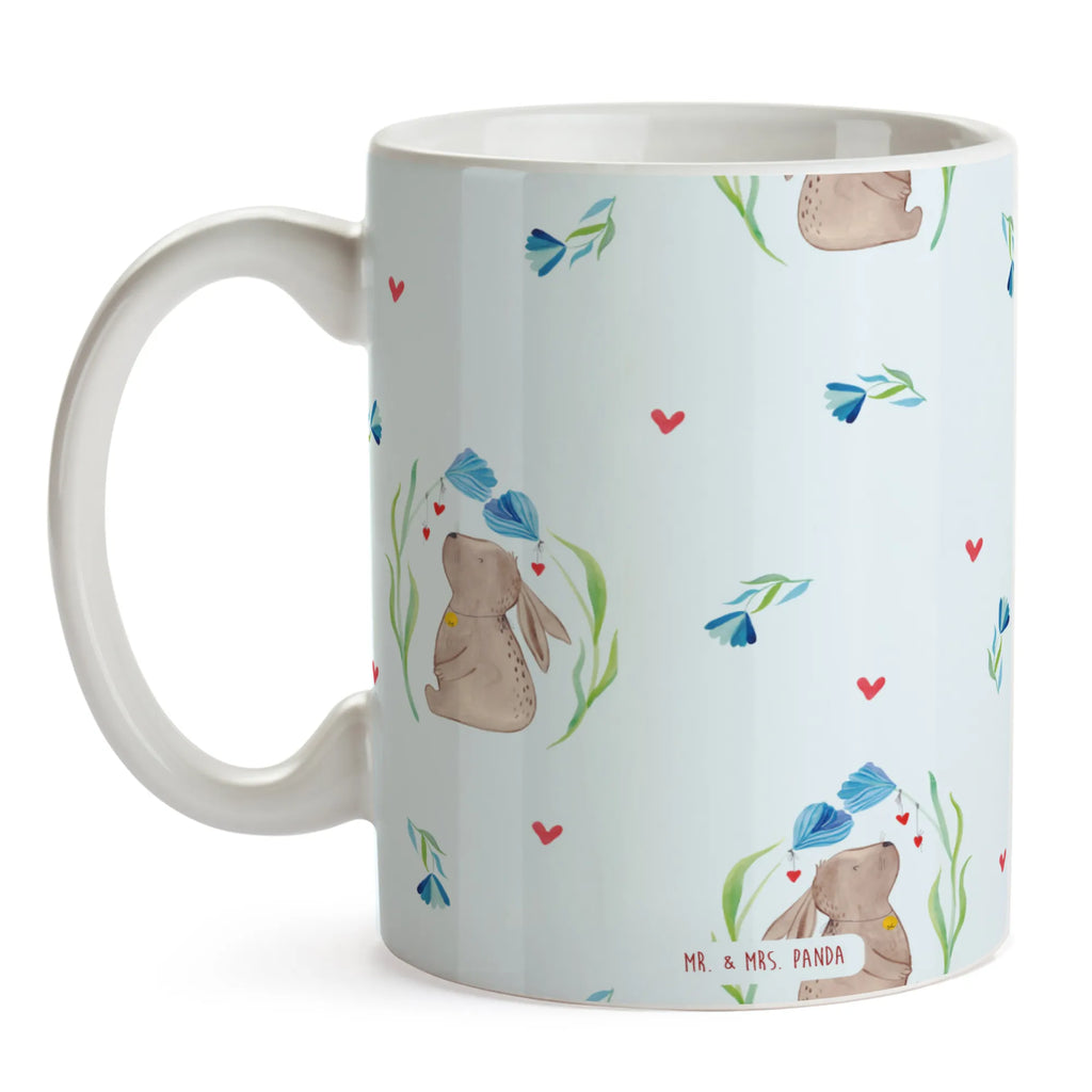 Kubek królik kwiat Wielkanoc, zajączek wielkanocny, prezenty wielkanocne, gniazdo wielkanocne, dekoracje wielkanocne, prezenty na Wielkanoc, prezent wielkanocny, prezenty wielkanocne dla dzieci, Wielkanoc dla dzieci