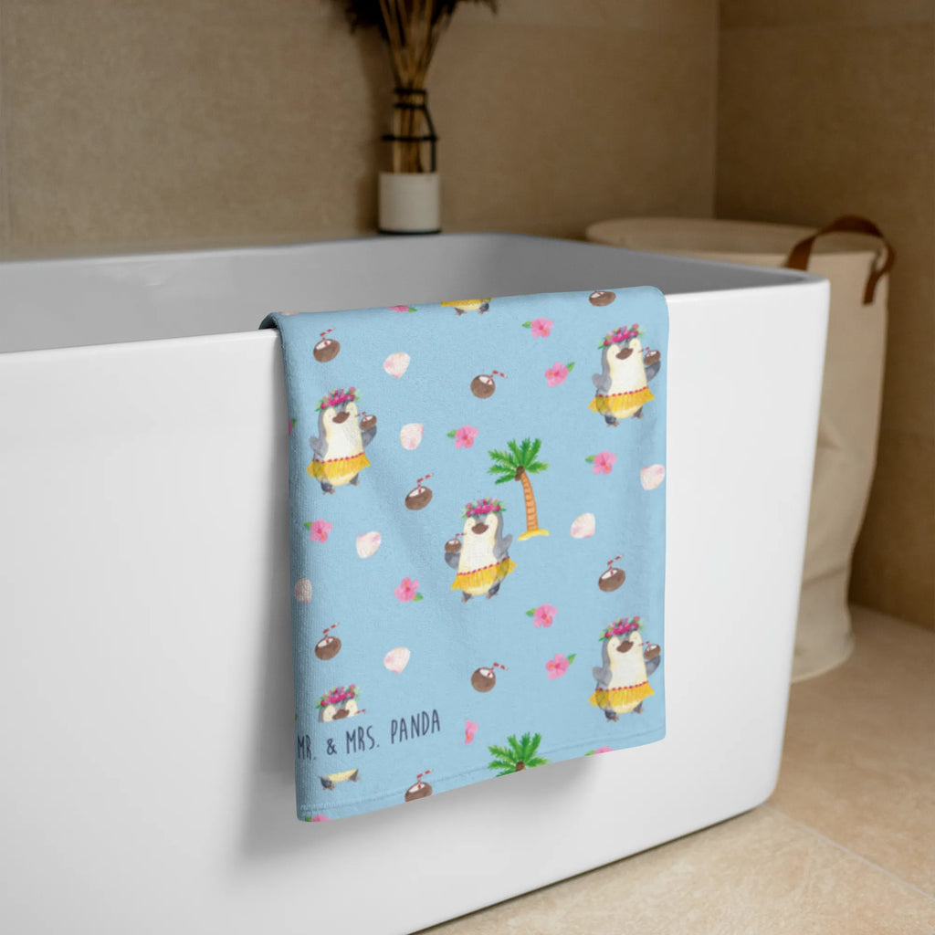 XL bath towel Penguin coconut XL bath towel, large beach towel, spa towel, extra large swim towel, oversized towel, luxury bath sheet, Penguin, North Pole, Winter, Penguins, aloha, penguins, Hawaii, coconut, vacation