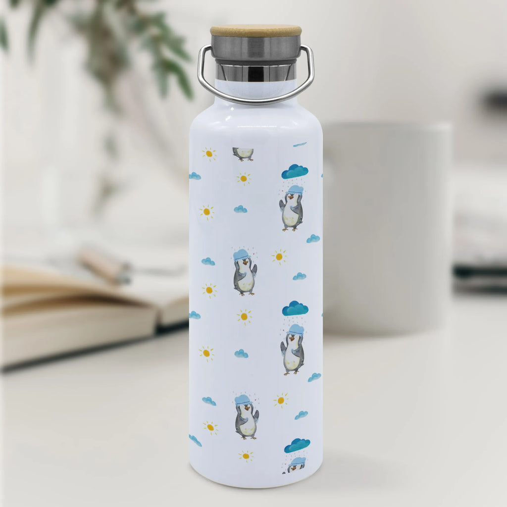Drinks bottle Penguin have a shower Penguin, North Pole, Winter, Penguins, shower, life motto, penguins, new start, being happy, motivation, new beginning