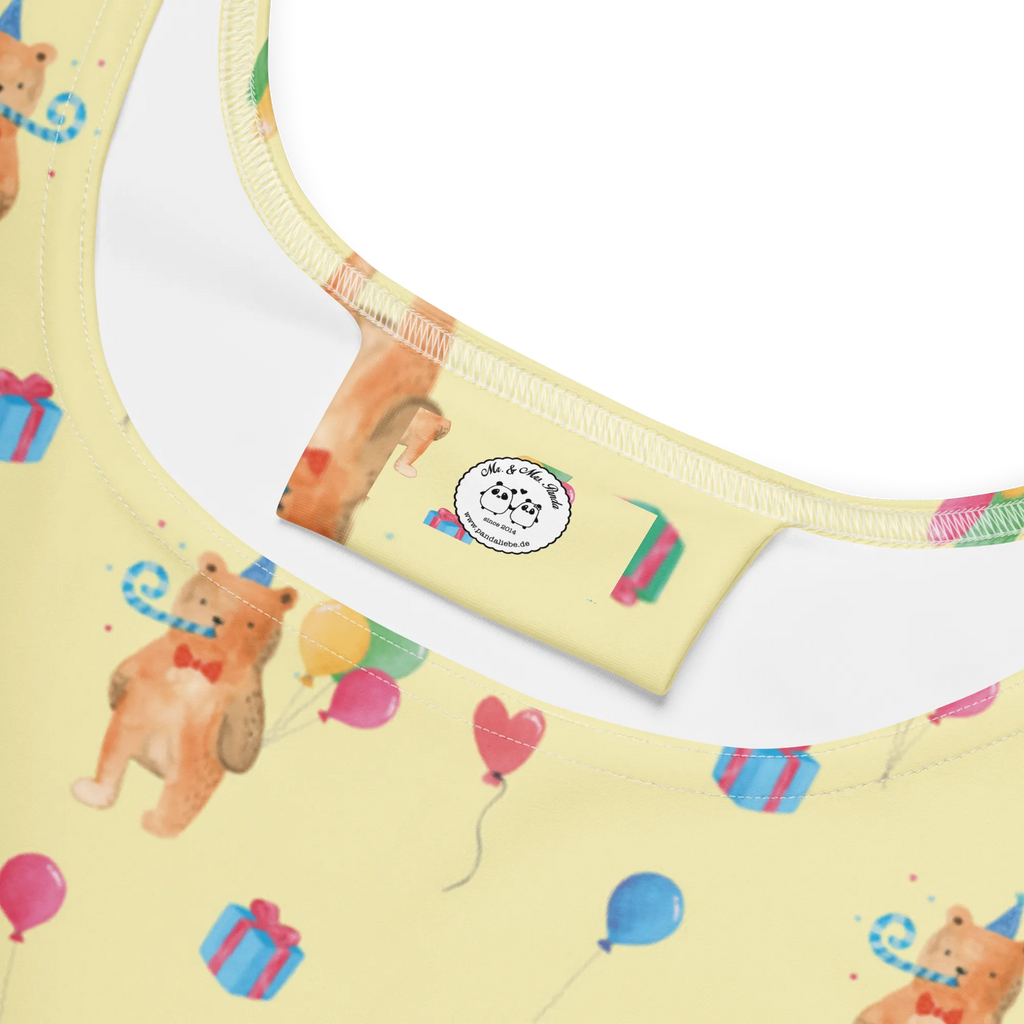 Sommerkleid Bär Geburtstag Muster Sommerkleid, Skaterkleid, Kleid, Teddy, Teddybär, Bär, Geburtstag, Glückwunsch, Alles Gute, Happy Birthday