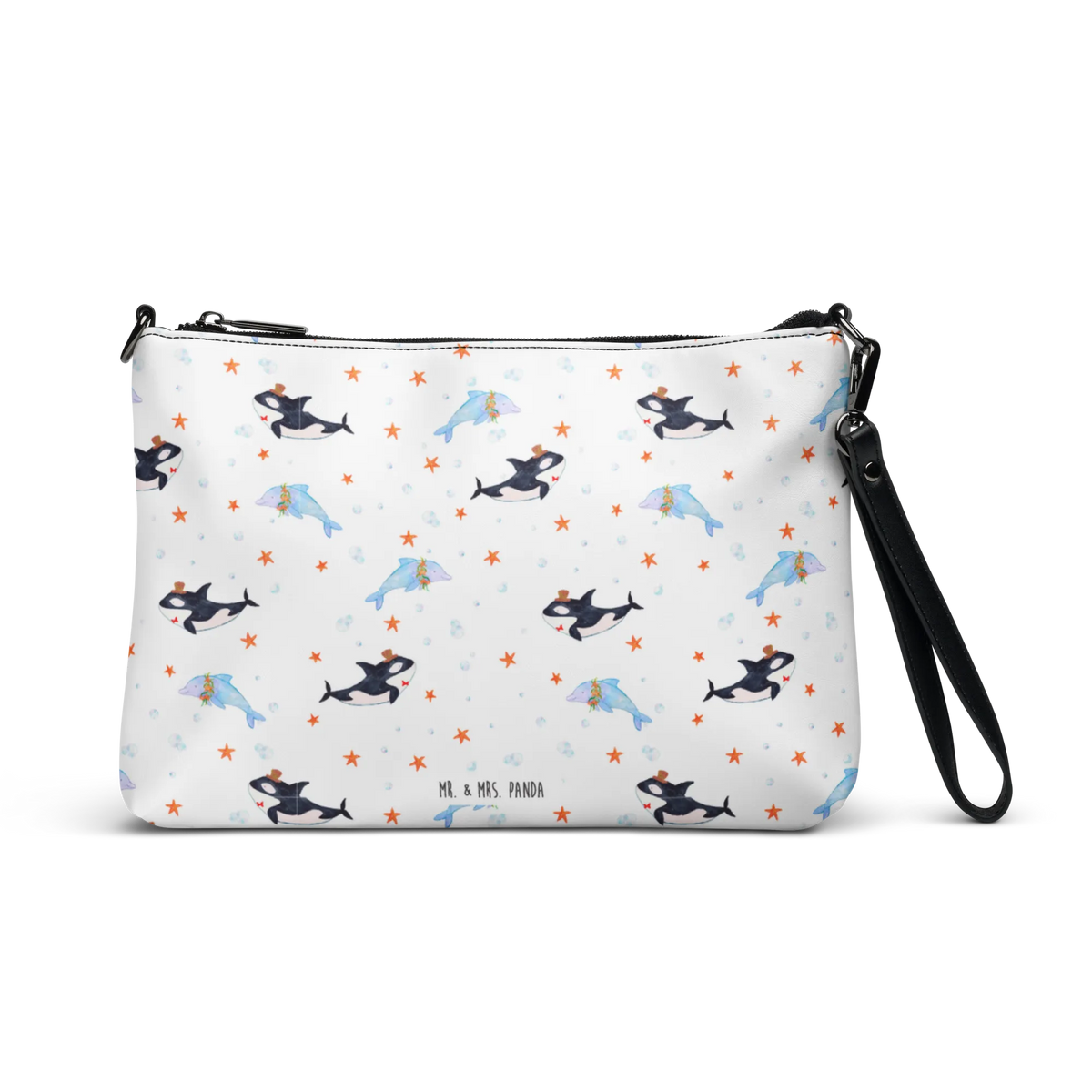 Handbag orca cylinder purse, designer handbag, crossbody bag, clutch, tote bag, messenger bag, handbag, fashion bags, satchel, shoulder bag, leather handbag, women's handbags, Seafood, aquatic animals, ocean, sea, fish, shells, corals, reef, whale, narwhal, sea urchin, lobster, platypus, turtle, manatee, crocodile, orca, shrimp, gifts for seafood lovers, water world, underwater animals, underwater world, vacation, deep sea, seafood fans, gift ideas, seafood decoration, seafood posters, party, glitter, birthday, confetti, feast, celebration, congratulations
